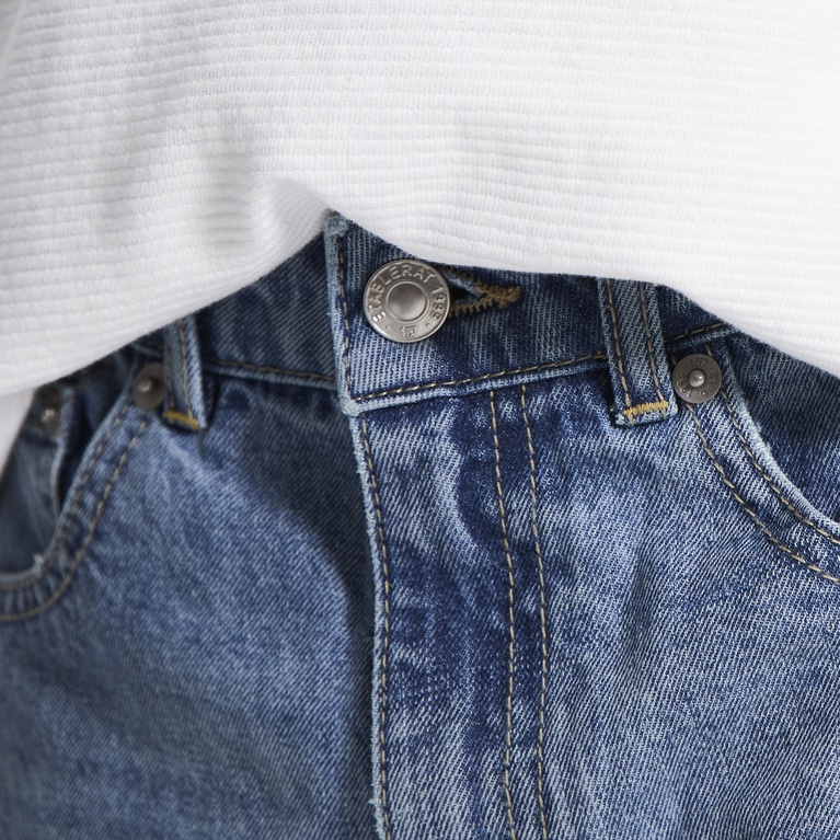 Denim Shorts "New shorty star" Light heavy worn